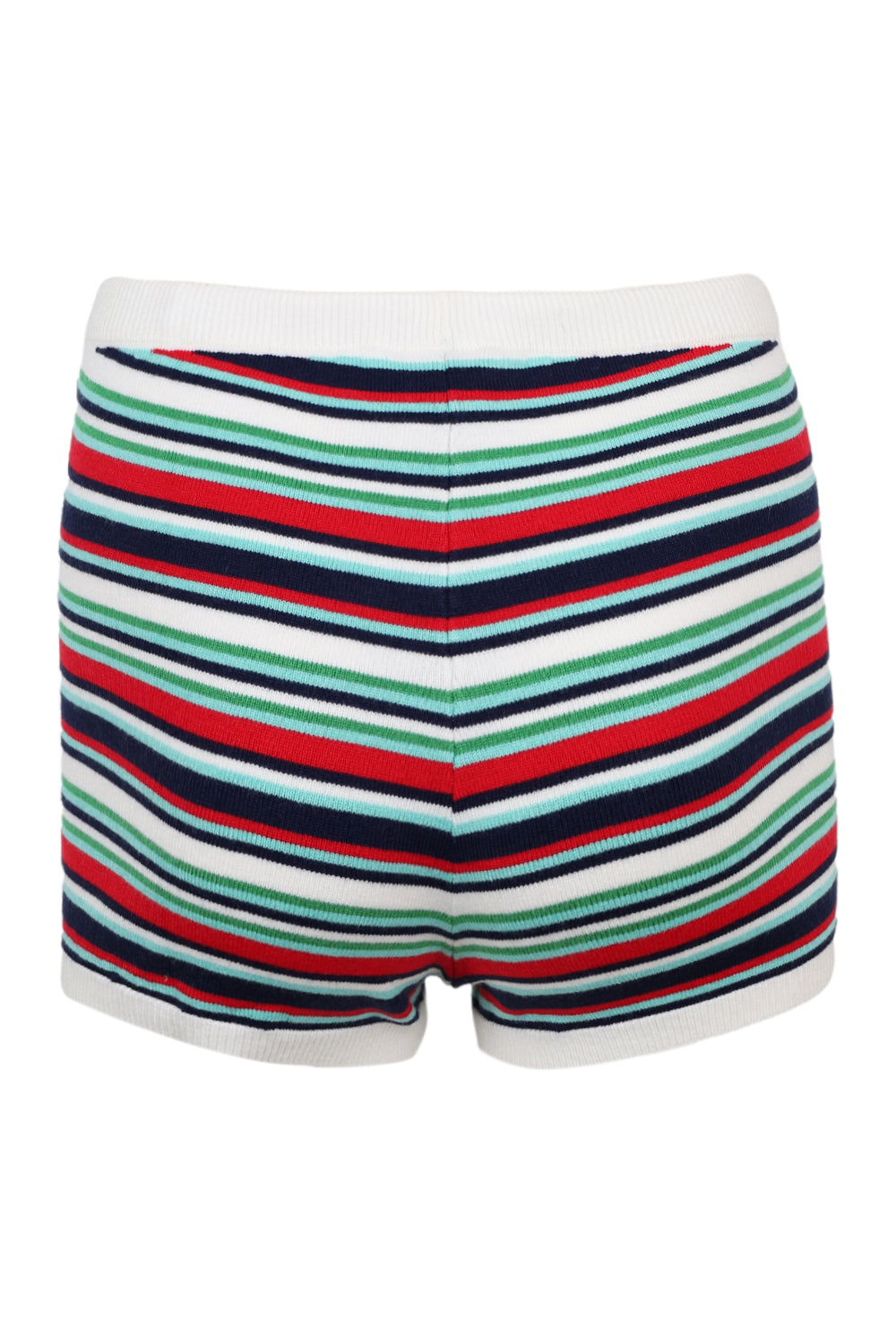 Load image into Gallery viewer, Xyla Low Waist Knit Hot Shorts - Xyla Stripe
