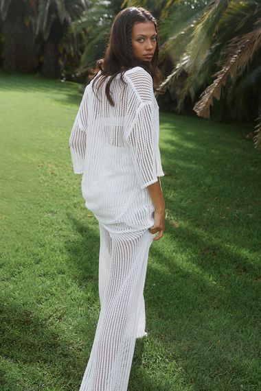 Zayden Pant White - Bottoms