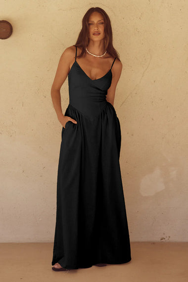 Zephy Maxi Dress Black