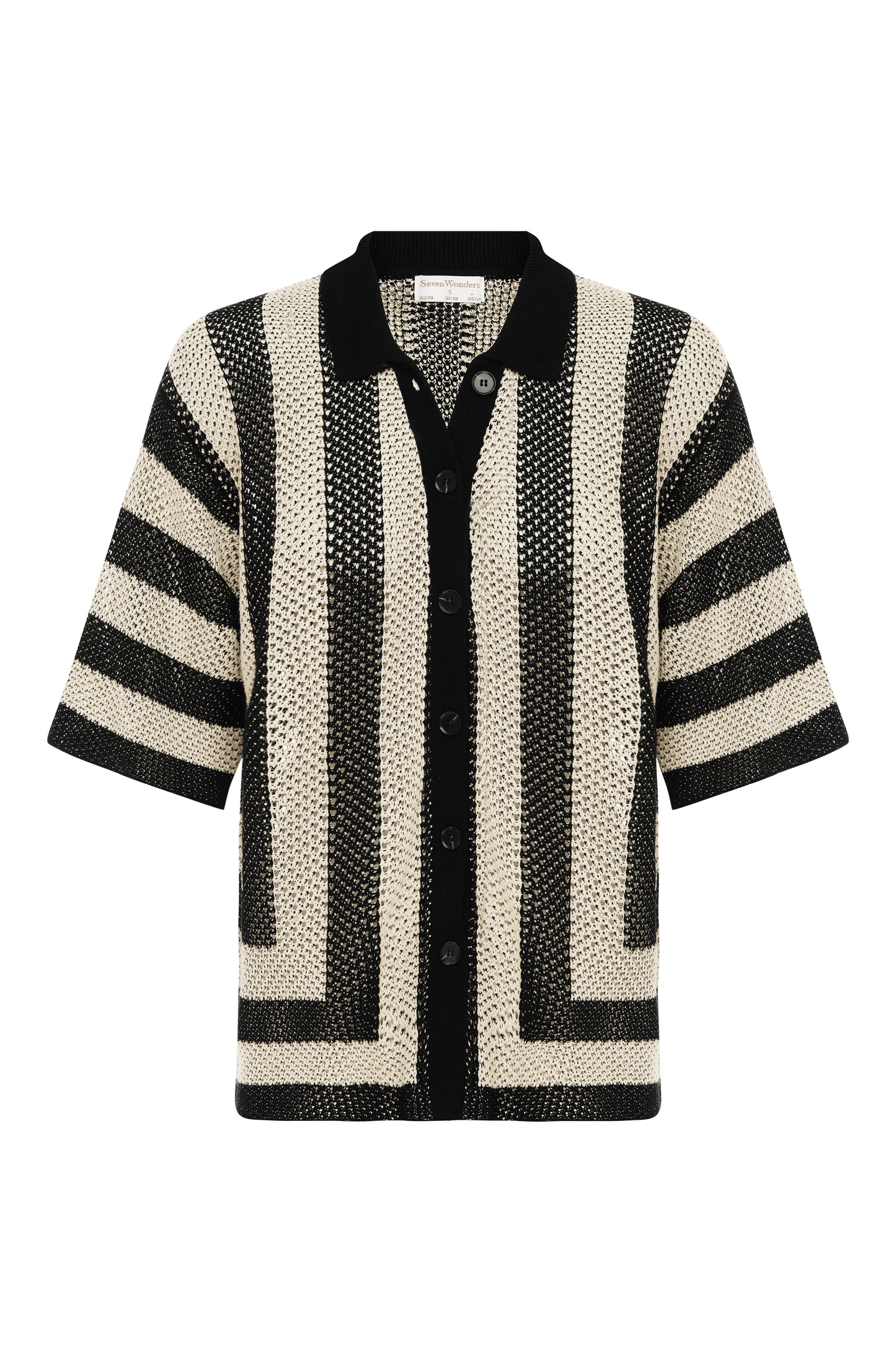 Load image into Gallery viewer, Ziggy Top Black/Sand - Top
