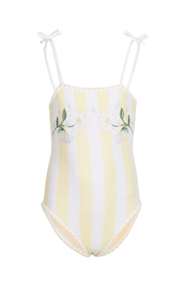 Butter Stripe One Piece