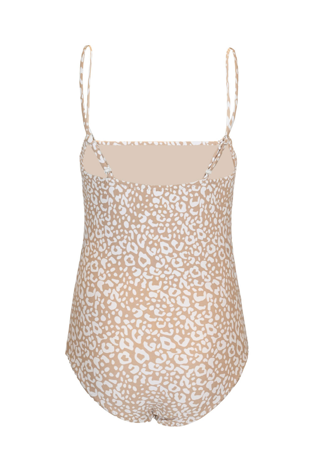 Load image into Gallery viewer, Ditsy Leopard Girls Cinched One Piece Swimsuit
