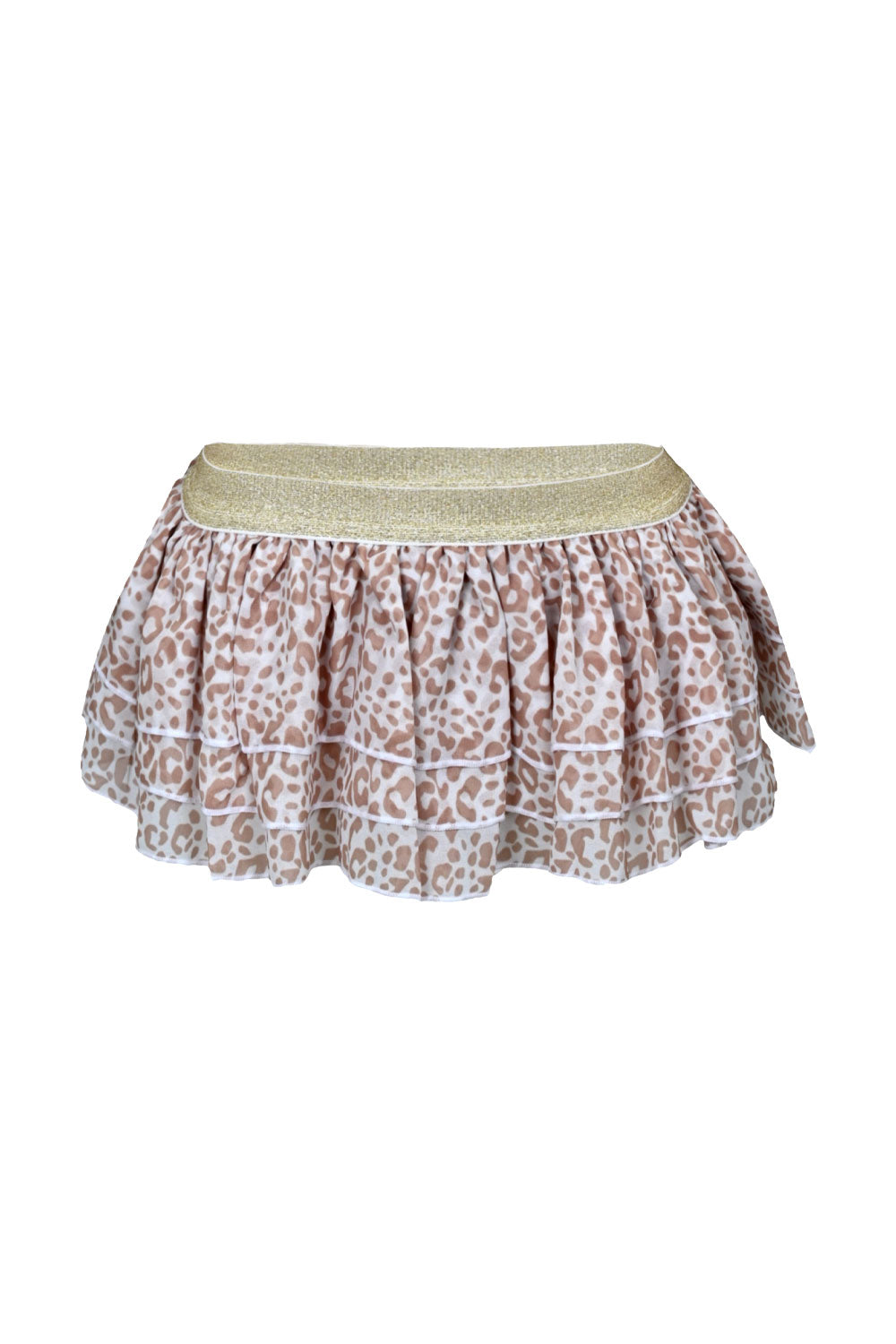 Load image into Gallery viewer, Ditsy Leopard Girls Long Sleeve One Piece &amp;amp; Tutu Swim Set
