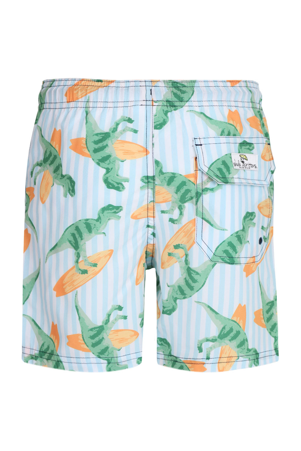 Load image into Gallery viewer, Hang Ten Dino Boys Swim Trunks
