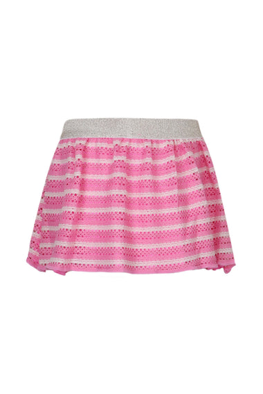 Pink Paradise One Piece With Crochet Skirt