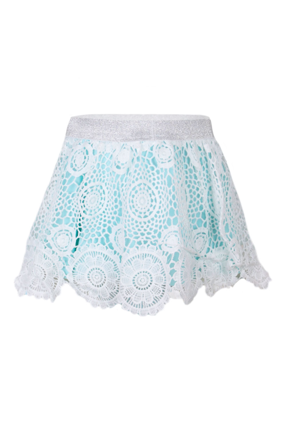 Load image into Gallery viewer, Snorkel Splash One Piece With Crochet Skirt
