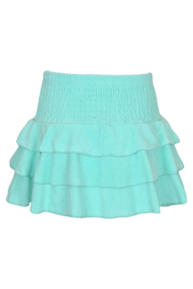 Terry Girl Smoked Mint Skirt