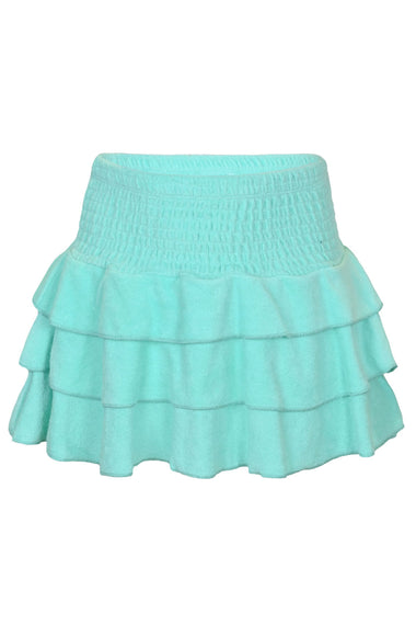 Terry Girl Smoked Mint Skirt