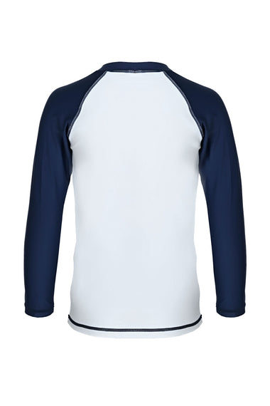 UPF 50+ Navy/ White Long sleeve Rashguard