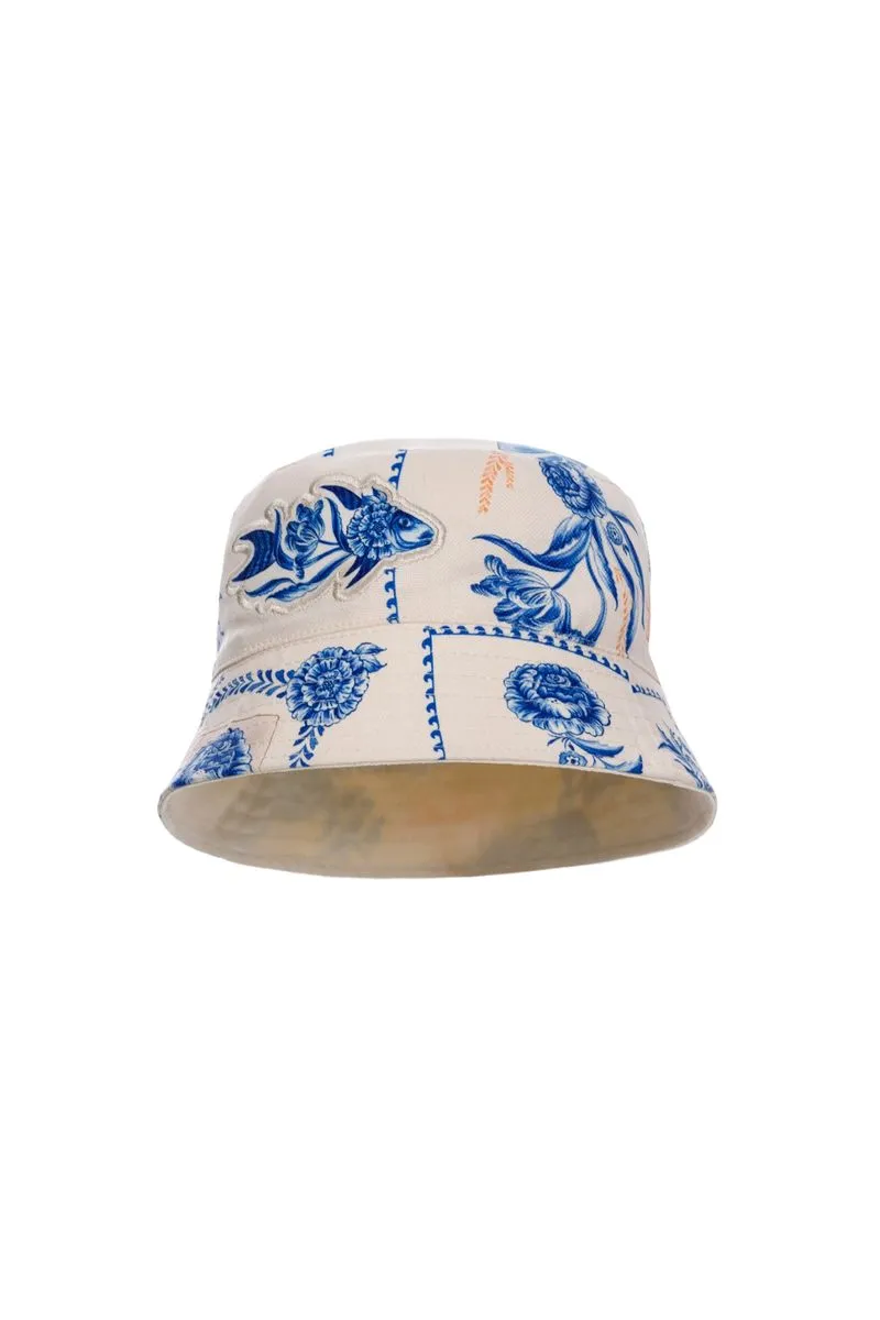 Load image into Gallery viewer, Shay Azure Kid’s Bucket Hat - ONE SIZE - Girls Hat
