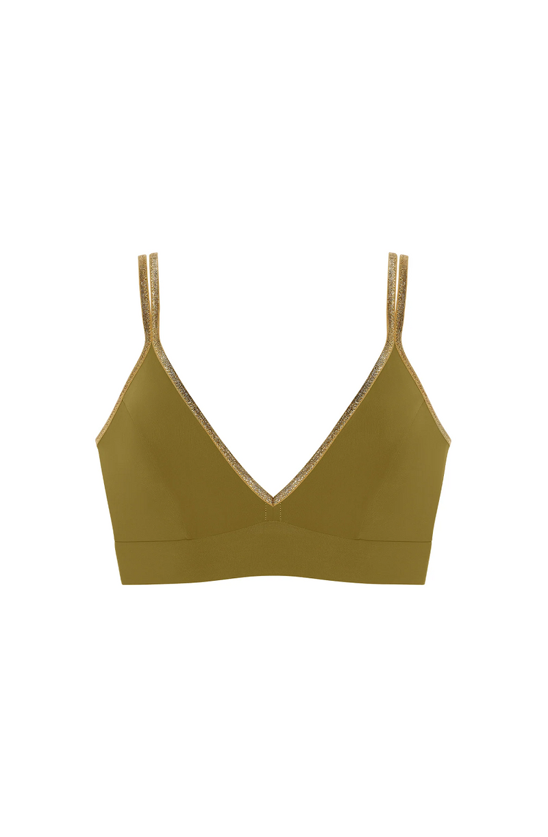 Singa Bronze Bikini Top