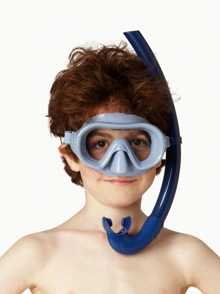 Load image into Gallery viewer, Betty Snorkeling Set Nordic/Cannes Blue
