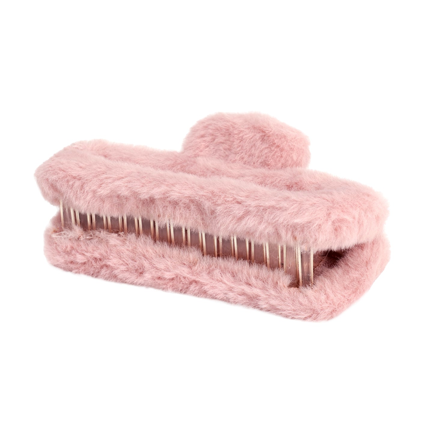 Load image into Gallery viewer, Soft Straight Claw Clip Light Pink - OS - Hair Accesories
