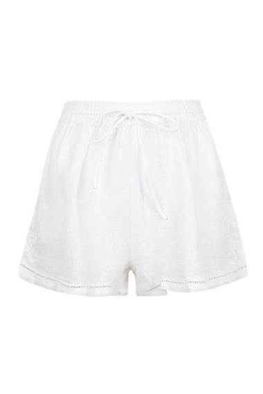 Abbey Short Silhouette Applique