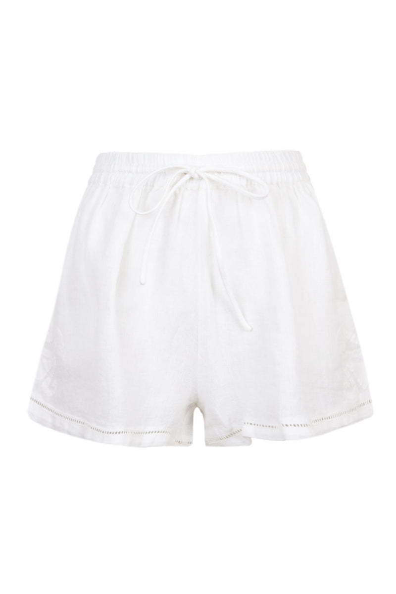 Abbey Short Silhouette Applique