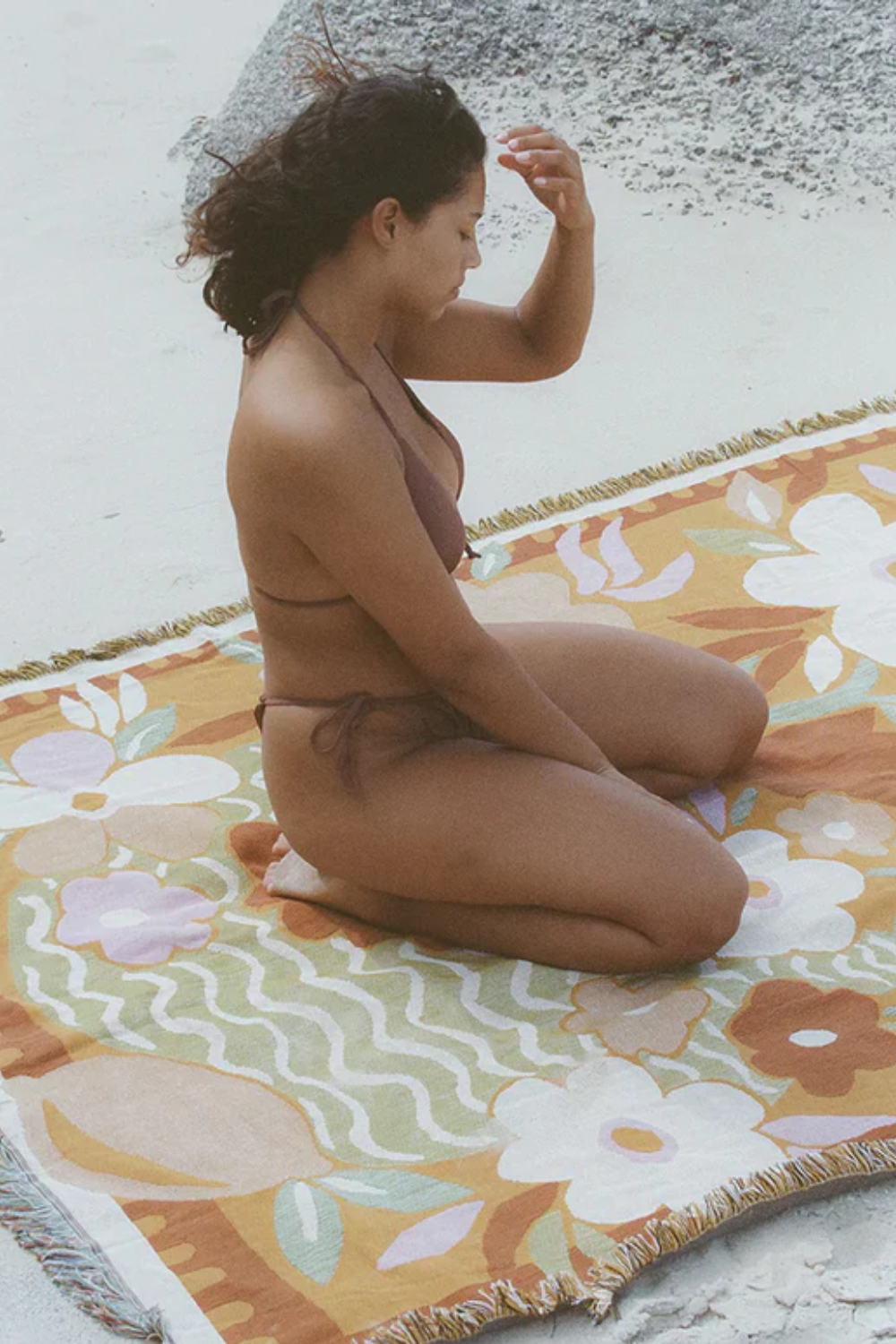 Load image into Gallery viewer, Citrus Market Woven Blanket
