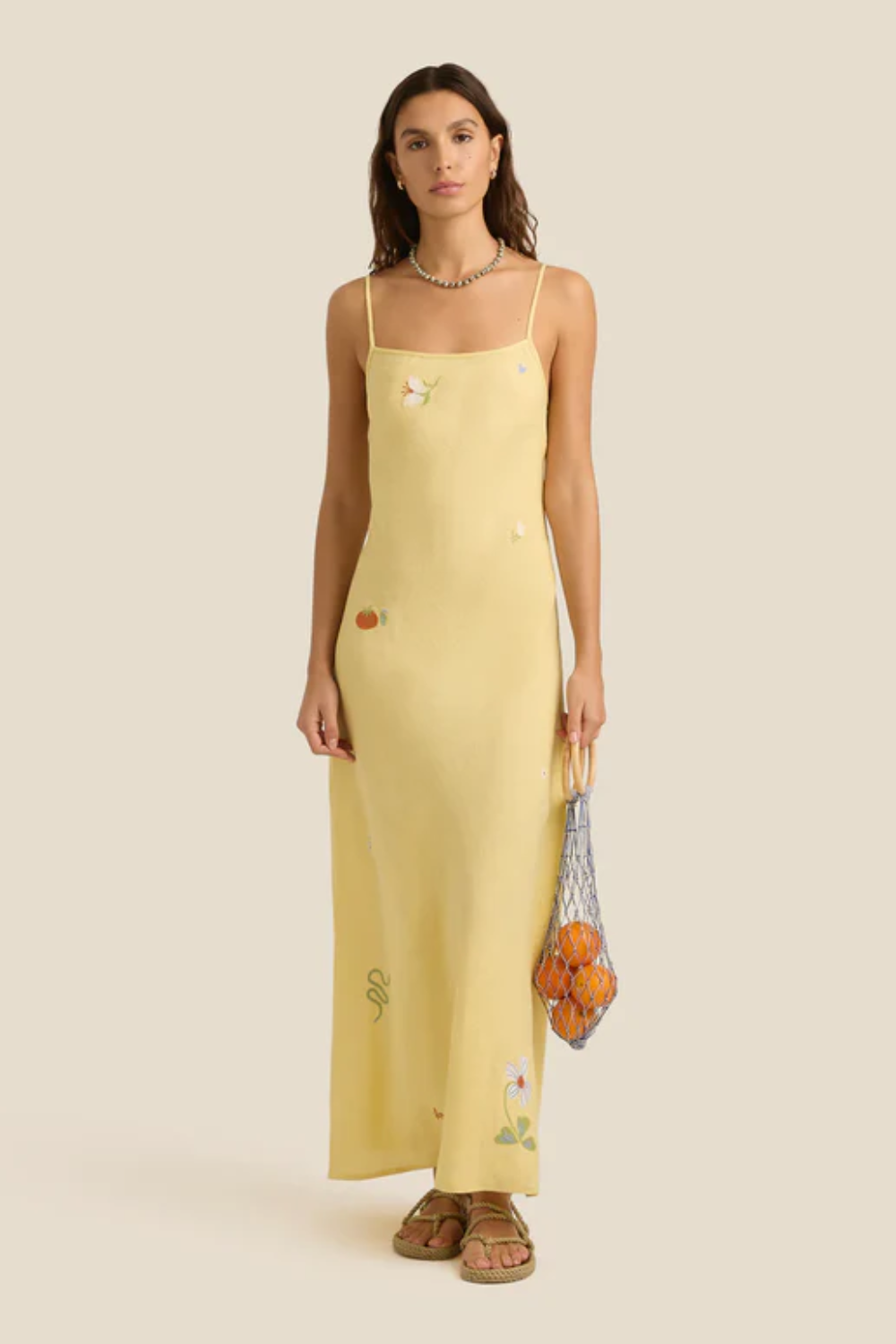 Load image into Gallery viewer, Lana Dress Charm Embroidery
