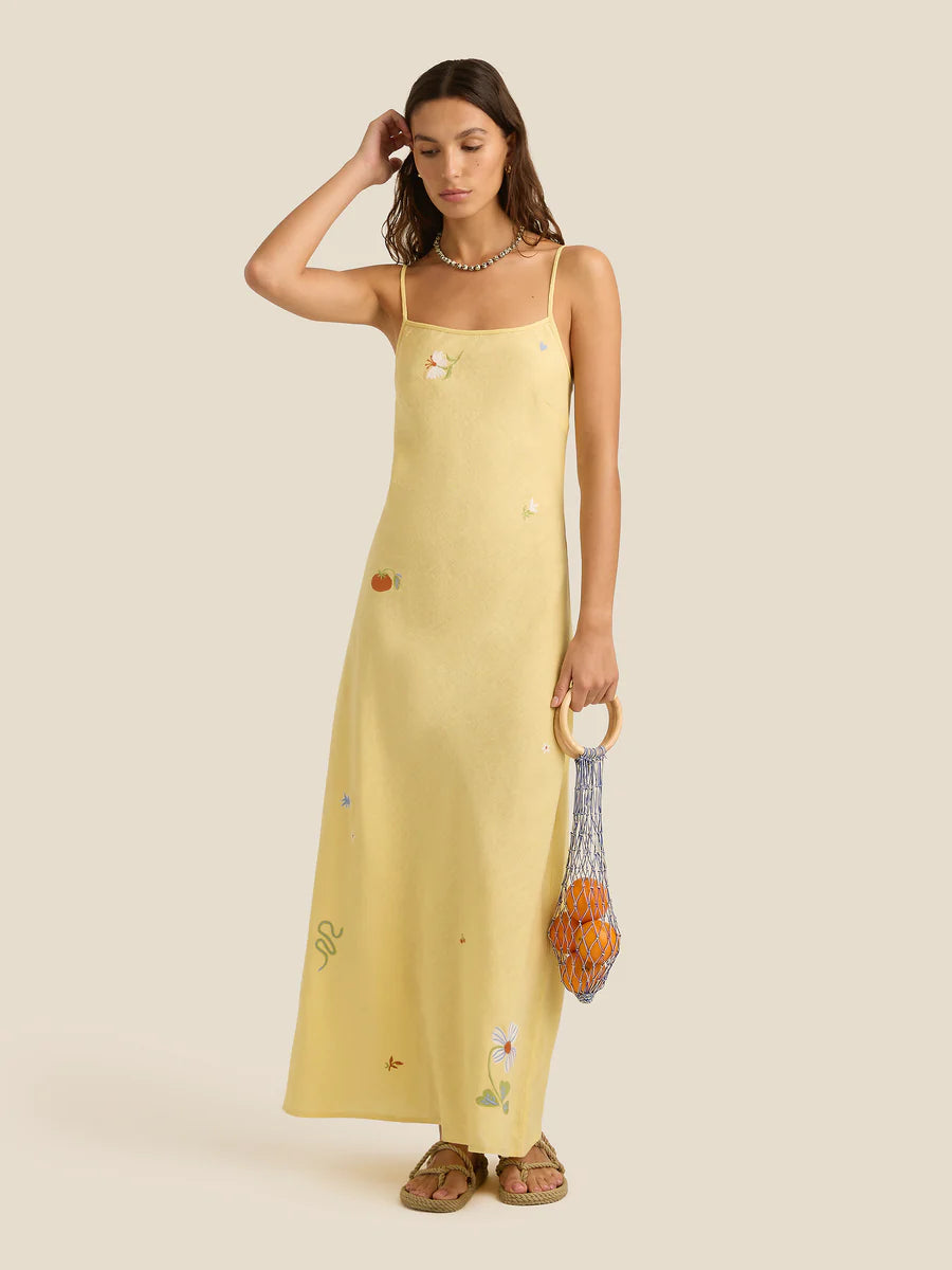 Load image into Gallery viewer, Lana Dress Charm Embroidery
