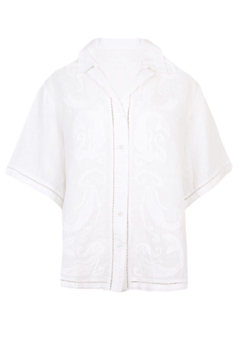 Margot Shirt Silhouette Applique