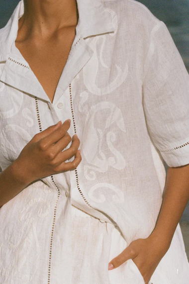 Margot Shirt Silhouette Applique