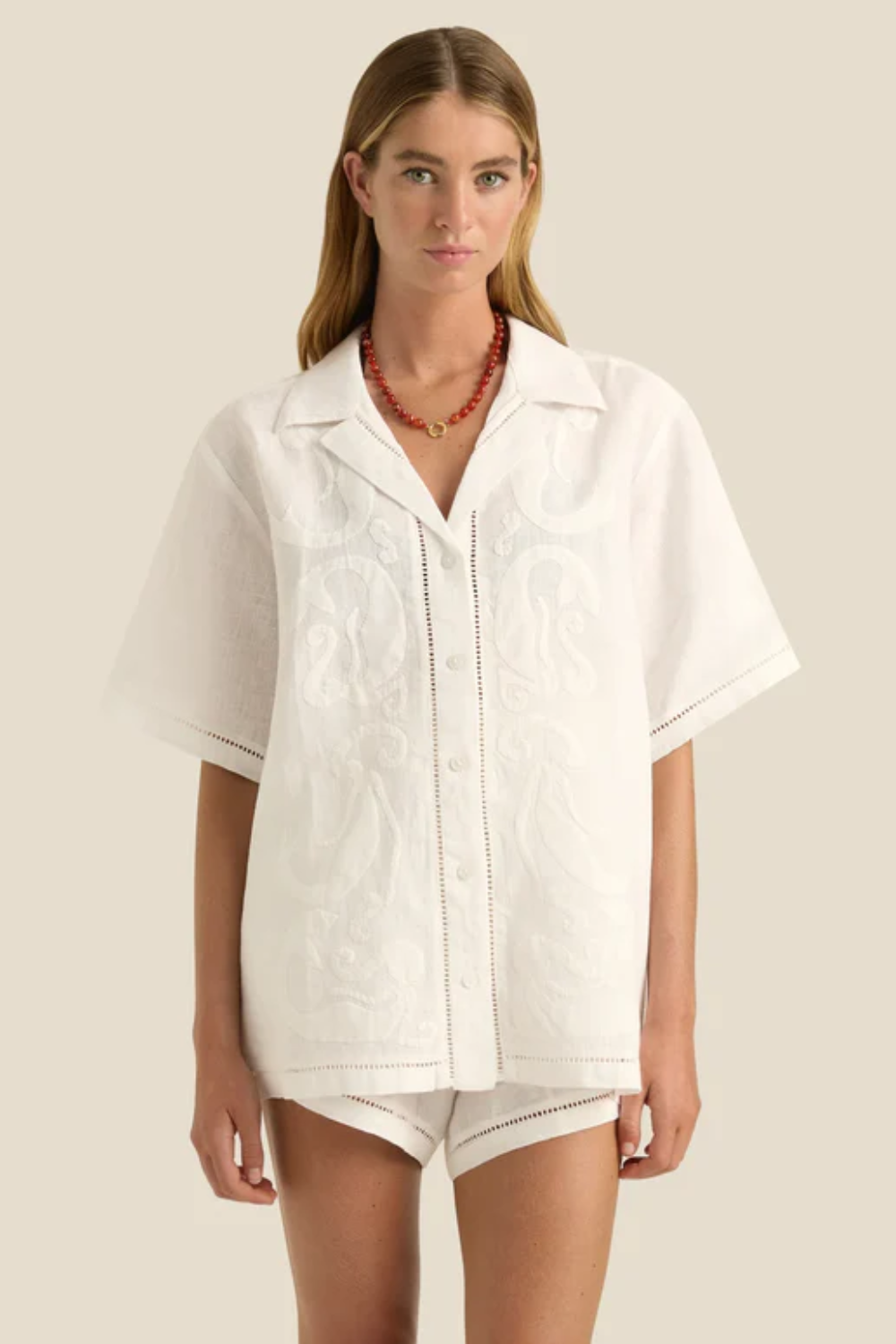 Load image into Gallery viewer, Margot Shirt Silhouette Applique
