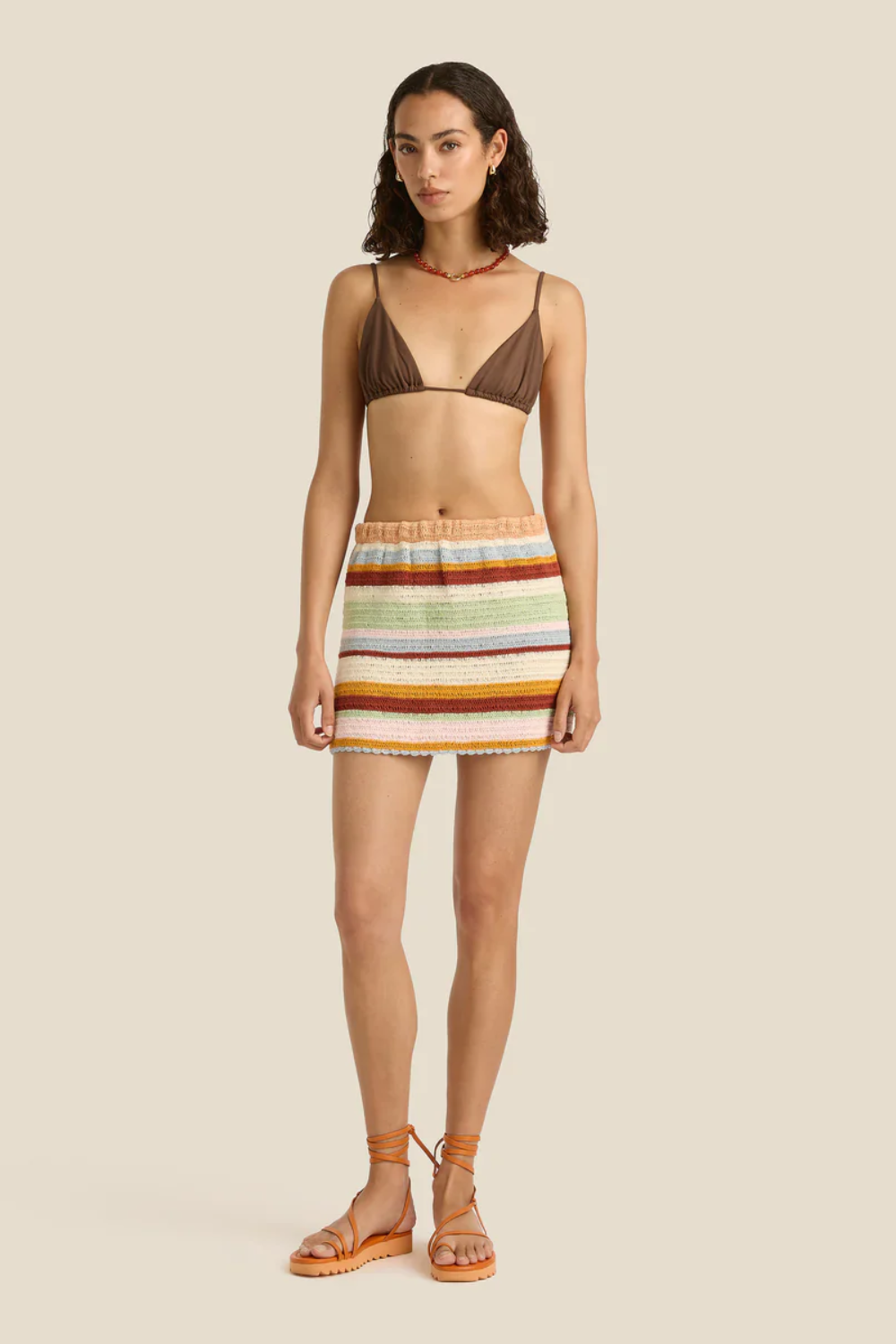 Load image into Gallery viewer, Tyler Mini Skirt Iris
