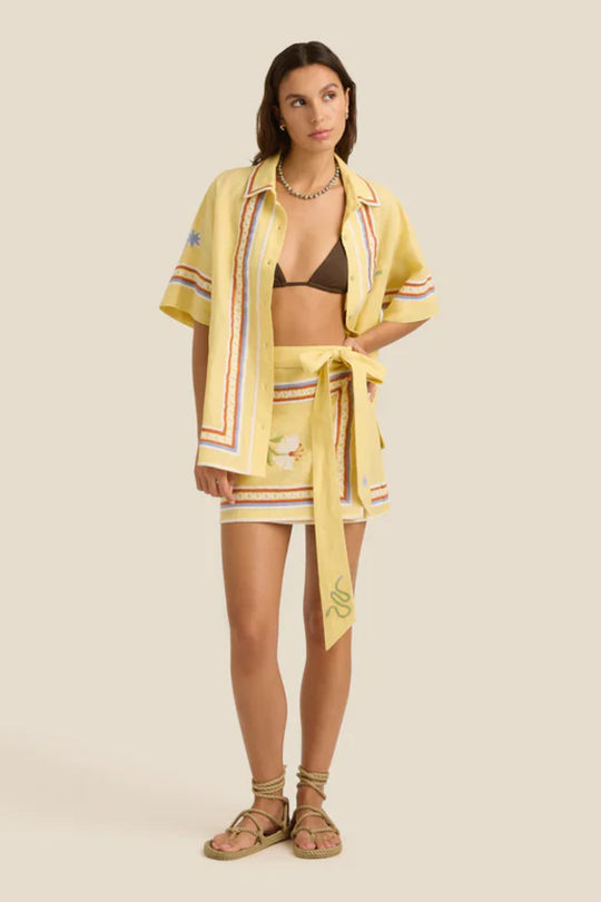 Zuri Skirt Charm Embroidery