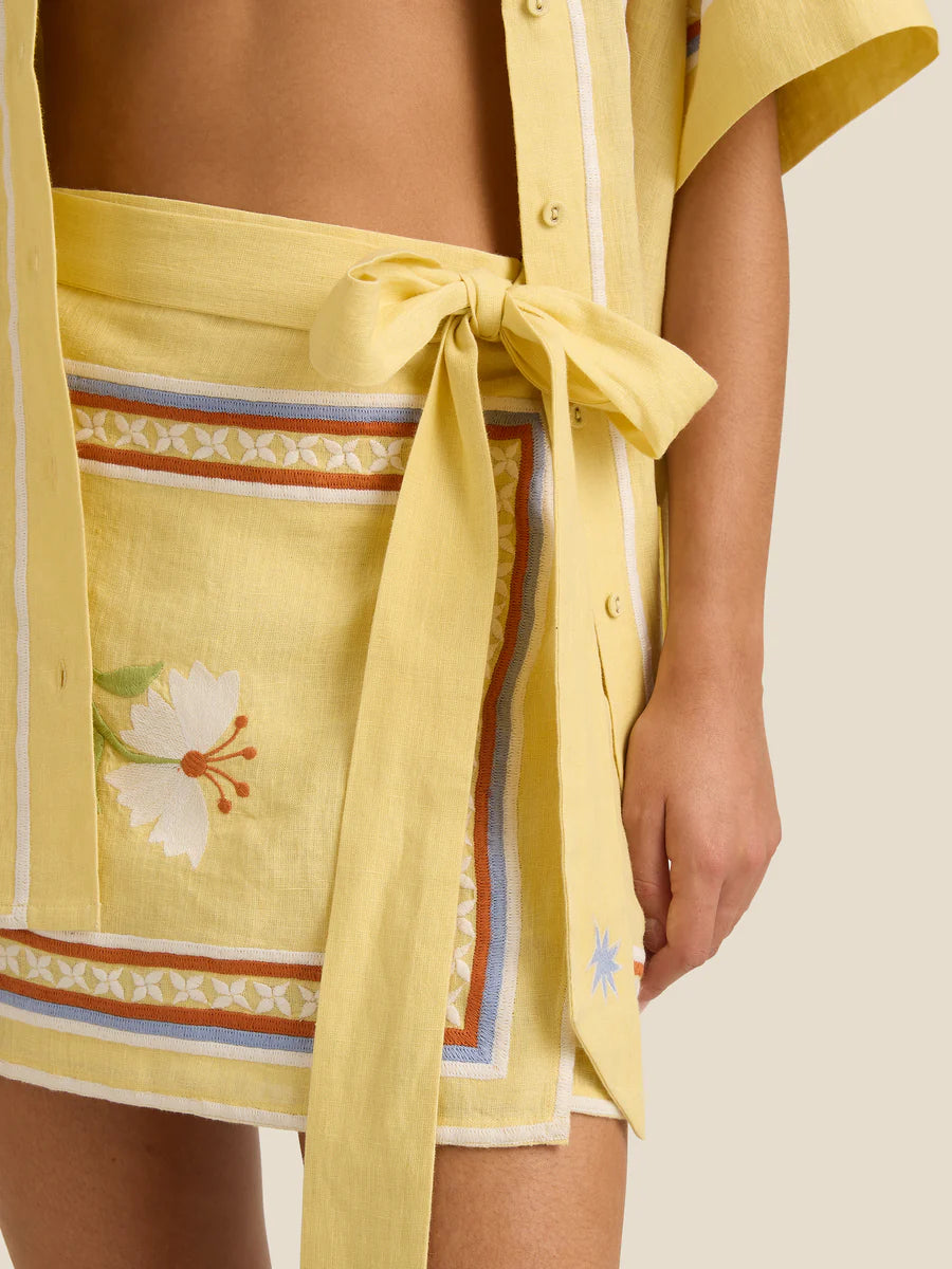 Load image into Gallery viewer, Zuri Skirt Charm Embroidery

