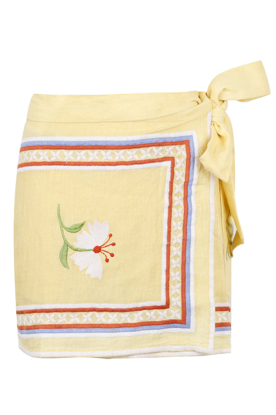 Zuri Skirt Charm Embroidery