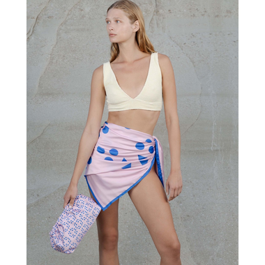 Multicolour Patterned Pareo Candy - ONE SIZE - Sarong