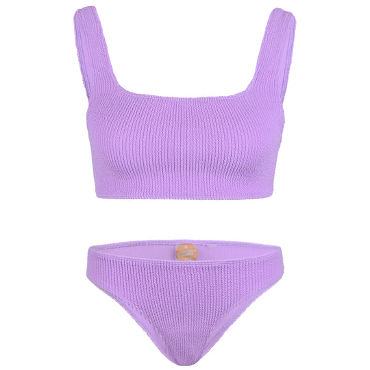 Celine Square Neck Bikini Fig - ONE SIZE - Bikini