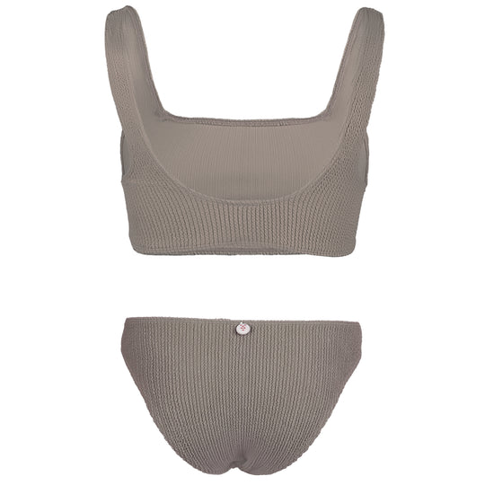 Celine Square Neck Bikini Hazelnut - ONE SIZE - Bikini