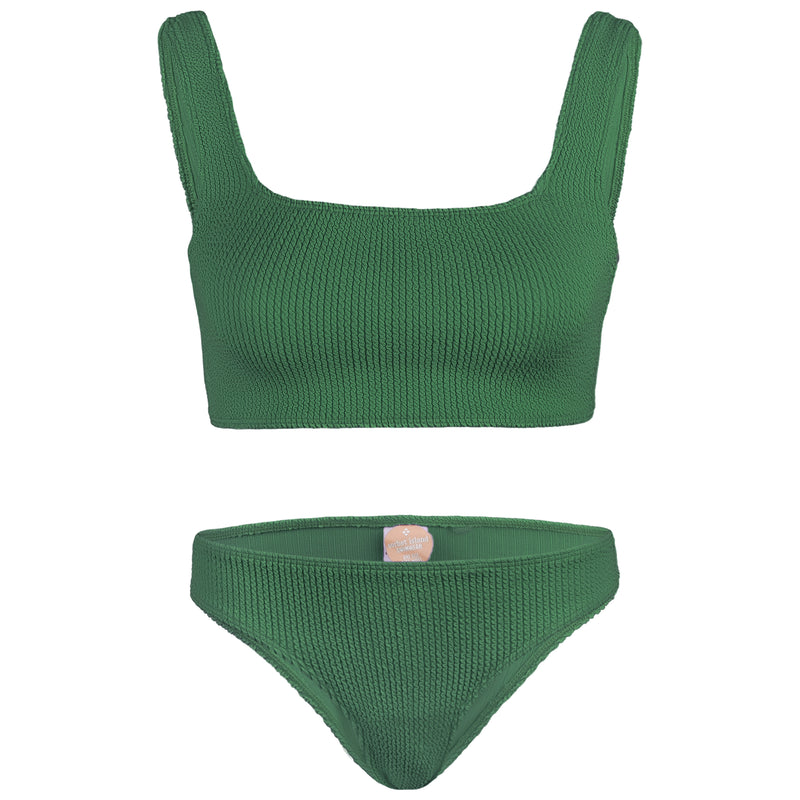 Celine Square Neck Bikini Kiwi