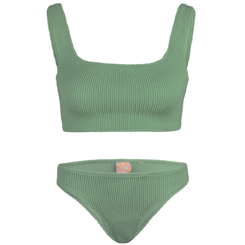Celine Square Neck Bikini Mint