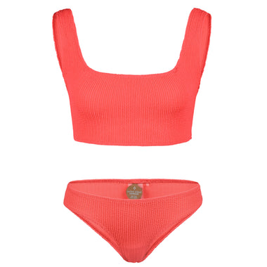 Celine Square Neck Bikini Strawberry - ONE SIZE - Bikini