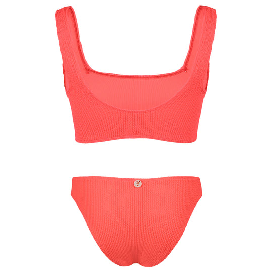 Celine Square Neck Bikini Strawberry - ONE SIZE - Bikini