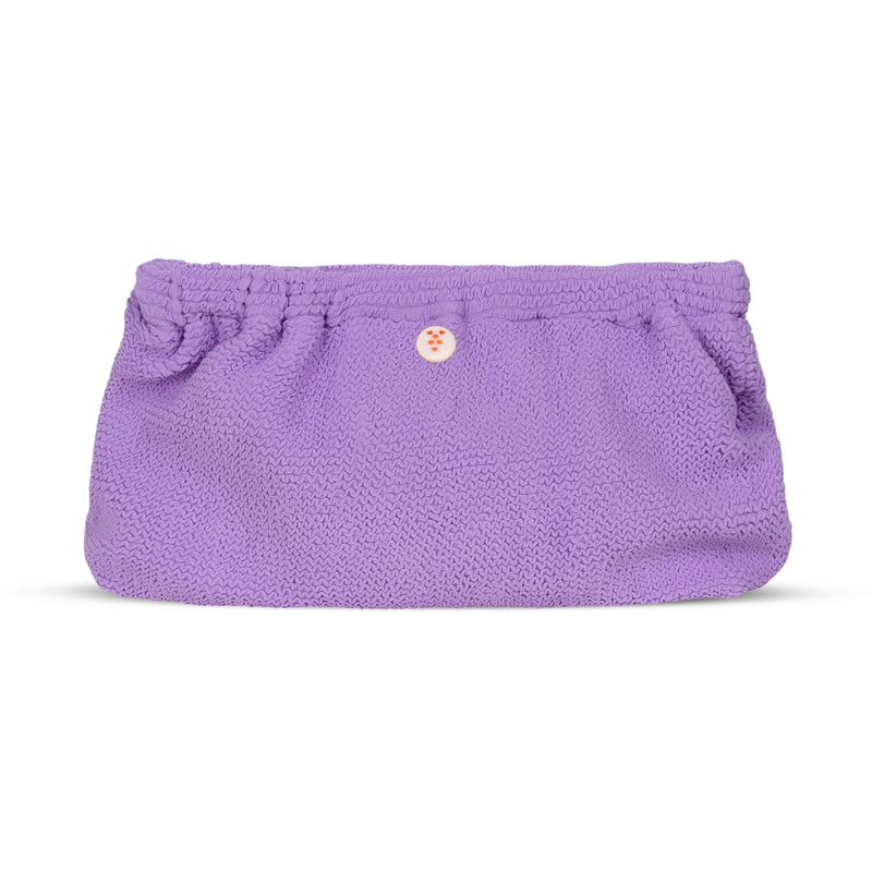 Crinkle Clutch Bag Fig