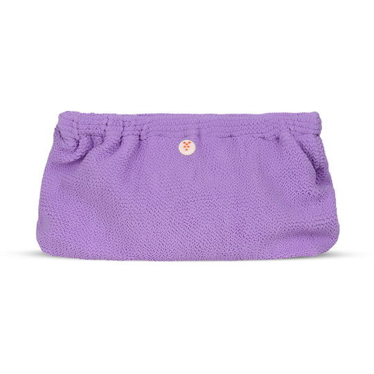 Crinkle Clutch Bag Fig - ONE SIZE - Clutch Bag