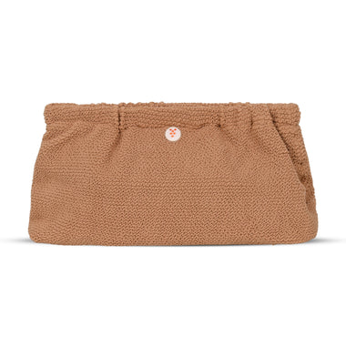 Crinkle Clutch Bag Macademia - Clutch Bag