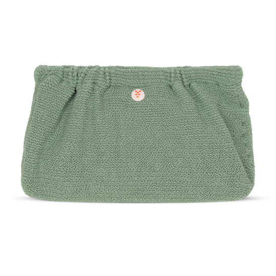 Crinkle Clutch Bag Mint - ONE SIZE - Clutch Bag