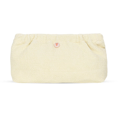Crinkle Clutch Bag Vanilla - ONE SIZE - Clutch Bag