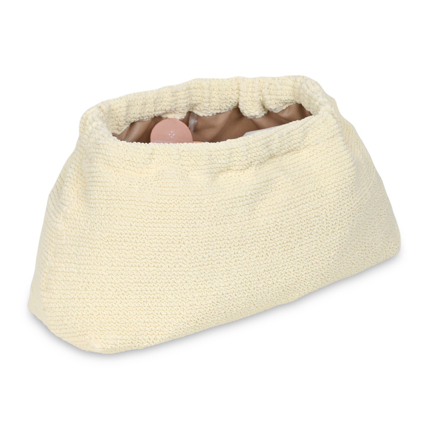 Load image into Gallery viewer, Crinkle Clutch Bag Vanilla - ONE SIZE - Clutch Bag
