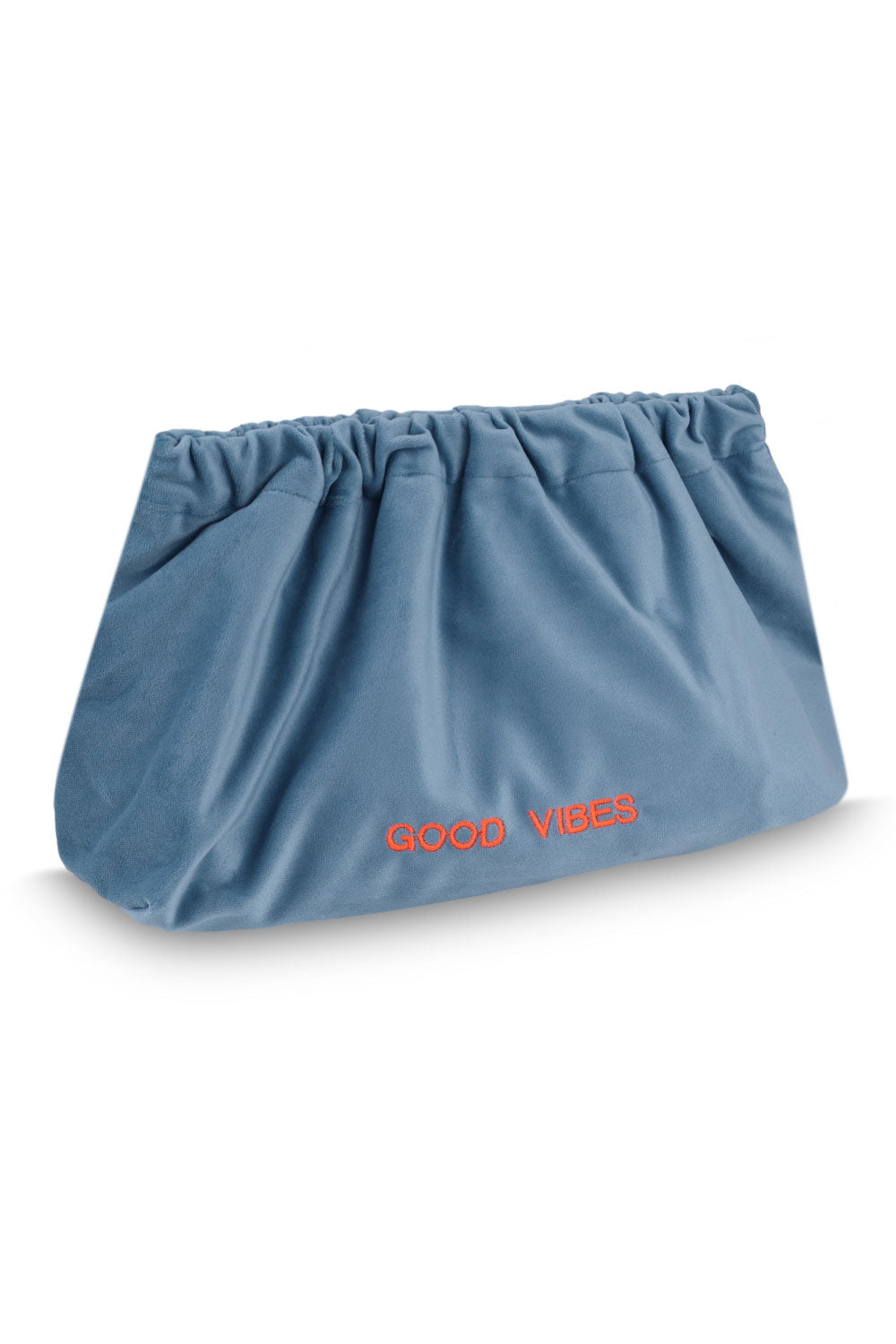 Load image into Gallery viewer, Velvet Clutch Bag Good Vibes
