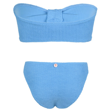 Lory Bandeau Bikini Set Blue Bubblegum - ONE SIZE - Bikini