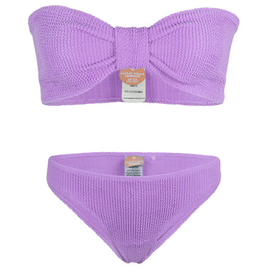 Lory Bandeau Bikini Set Purple - ONE SIZE - Bikini