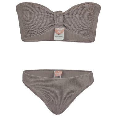 Lory Bandeau Bikini Set Hazelnut - ONE SIZE - Bikini