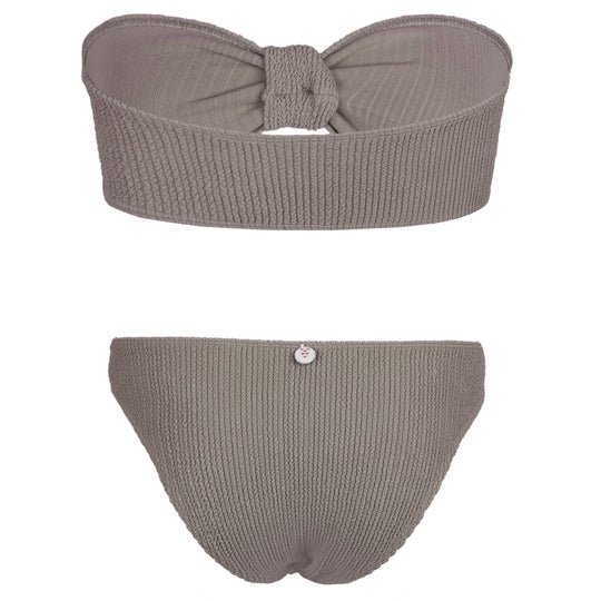 Lory Bandeau Bikini Set Hazelnut - ONE SIZE - Bikini