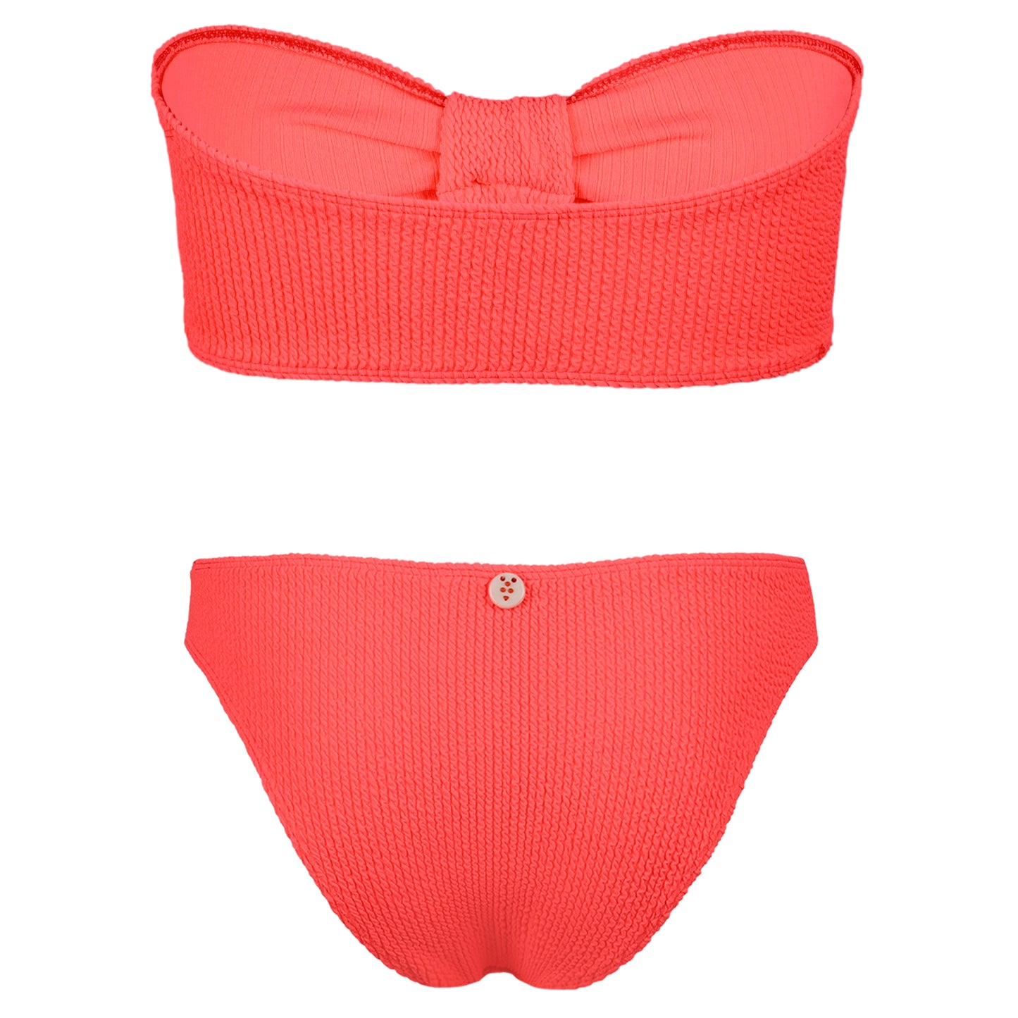 Load image into Gallery viewer, Lory Bandeau Bikini Set Strawberry - ONE SIZE - Bikini
