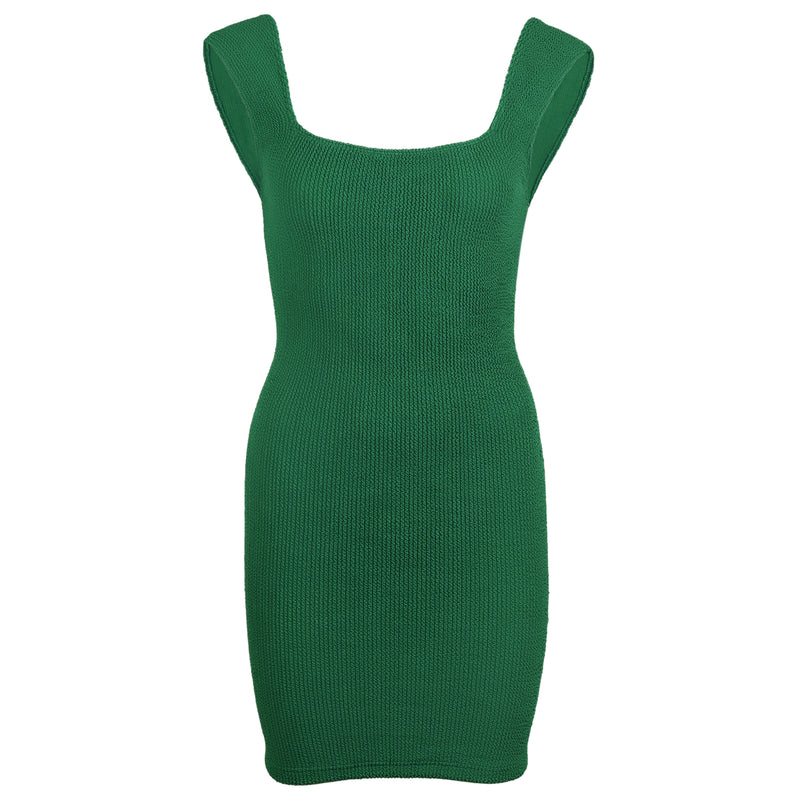 Melody Scoop Neck Dress Kiwi