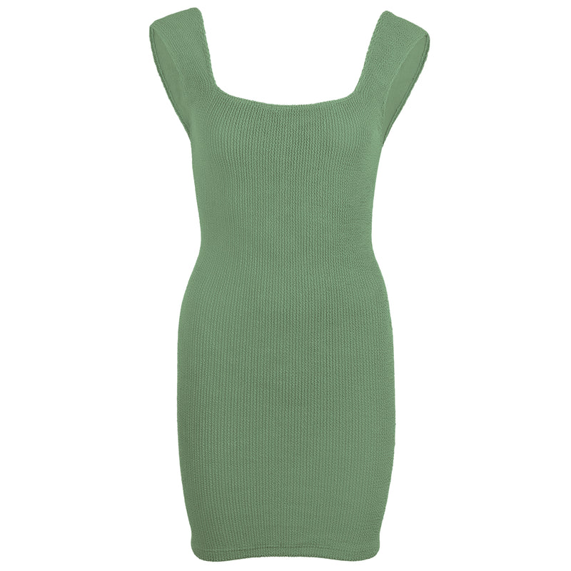 Melody Scoop Neck Dress Mint